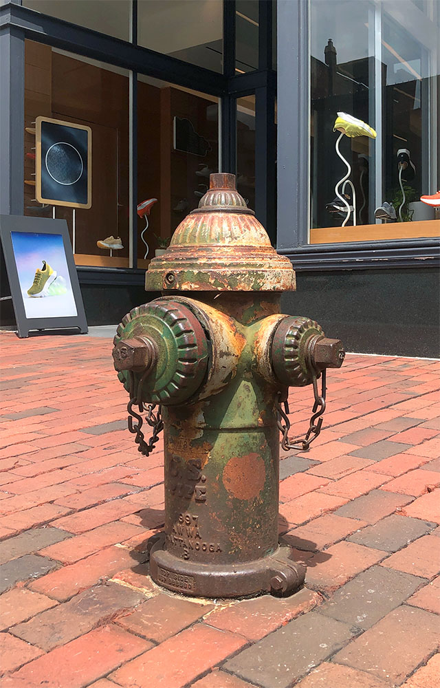 hydrant outside Levain