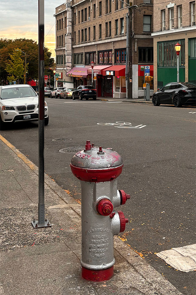 hydrant in Seattle Chinatown Pt. 2