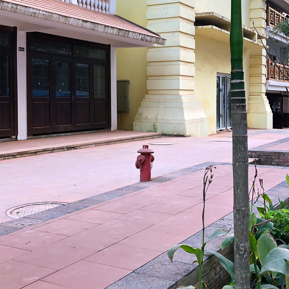 hydrant within new foreign development